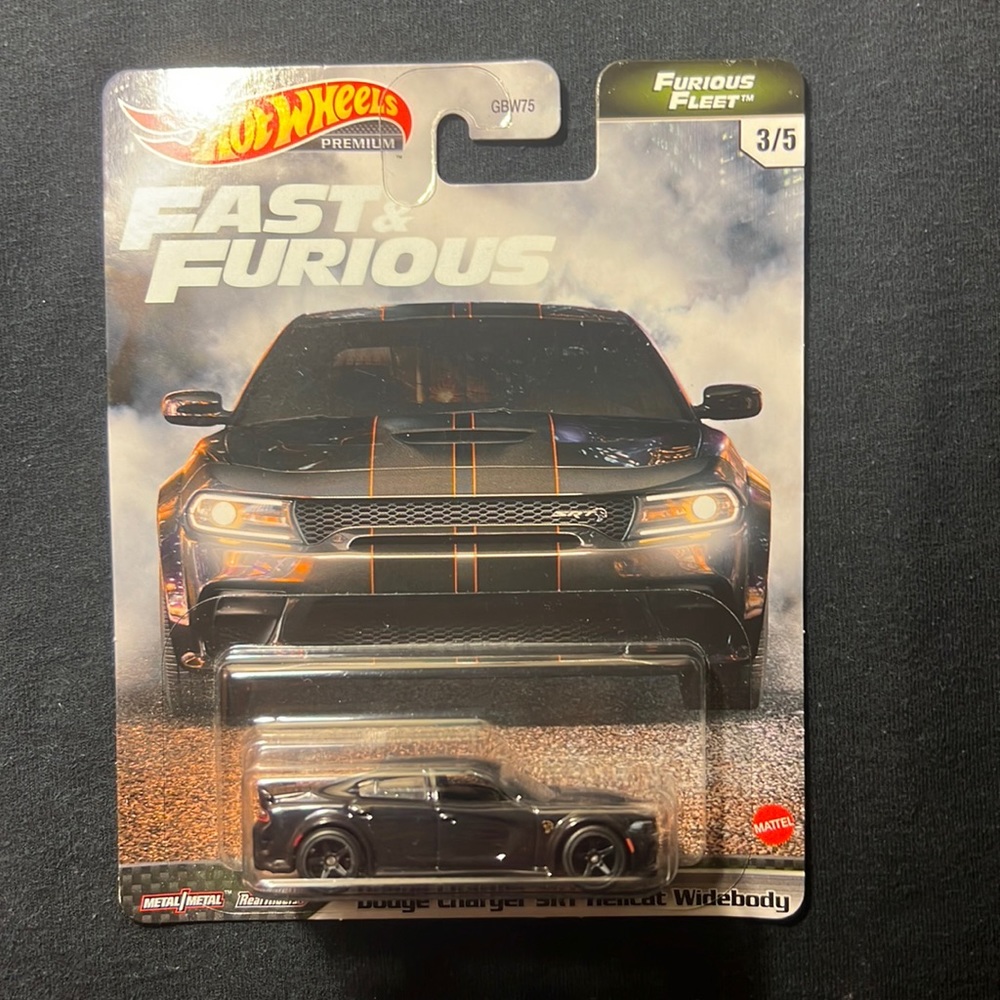 Hot wheels dodge charger srt hellcat widebody